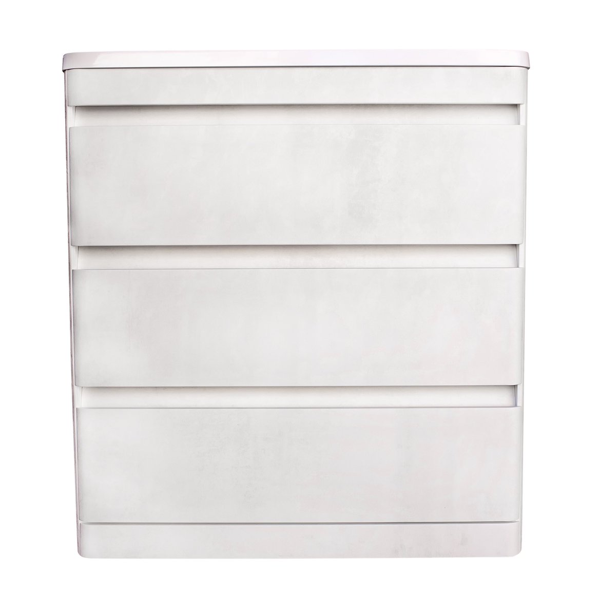 Тумба напольная Style Line Атлантика 80х86, Люкс бетон крем, под раковину, PLUS