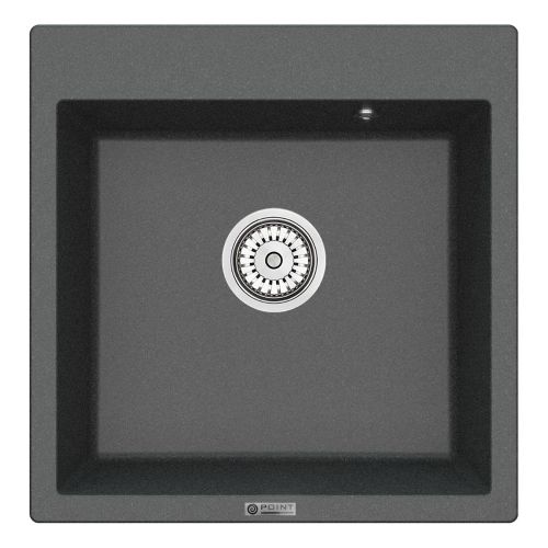 Мойка кухонная Point Арбель 51 PN3001GR, графит