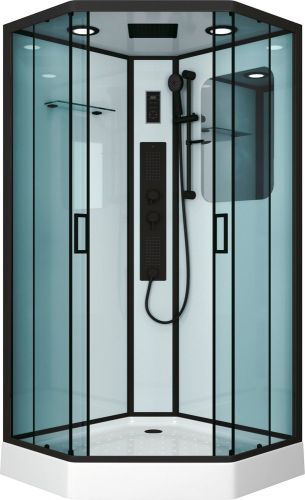 Душевая кабина Niagara Premium 90х90х220 NG-6901-01GD BLACK