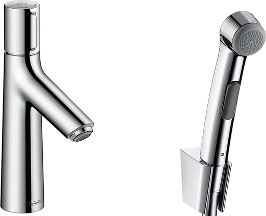 Смеситель для раковины Hansgrohe Talis Select S 72291000 с гигиеническим душем