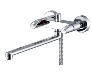 Смеситель для ванны с длинным изливом Wasserkraft Lossa 1202L