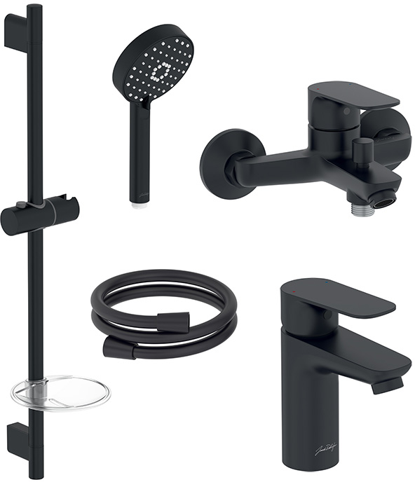 Комплект смесителей Jacob Delafon Oscar E29845RU-BL