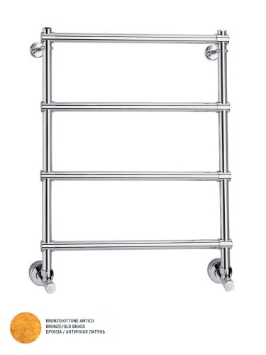 Полотенцесушитель водяной Margaroli Sole 442, цвет: бронза 4424704OBN