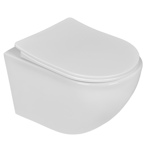 7001 Унитаз подвесной, сиденье с микролифтом,белый