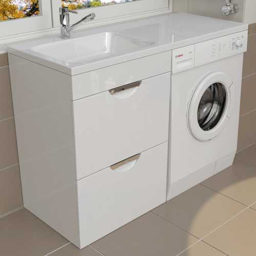 Тумба МИЛЛИ 1200 над стиральной машиной