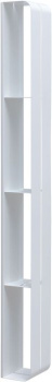 Полка Aquanet Магнум 15x130 белая матовая, вертикальная 00302239