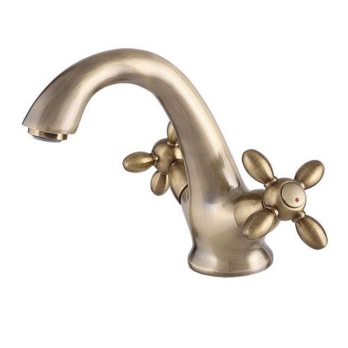 Смеситель для раковины Rubineta Venezia V20096 V-2 Cross