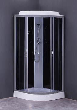 Душевая кабина Loranto CS-6611 G, 100х100х215, поддон 13 см