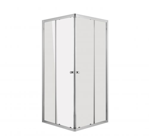 Душ.ограждение GR-1010 Solis (100*100*190) квадрат, двери раздвижные 1 место