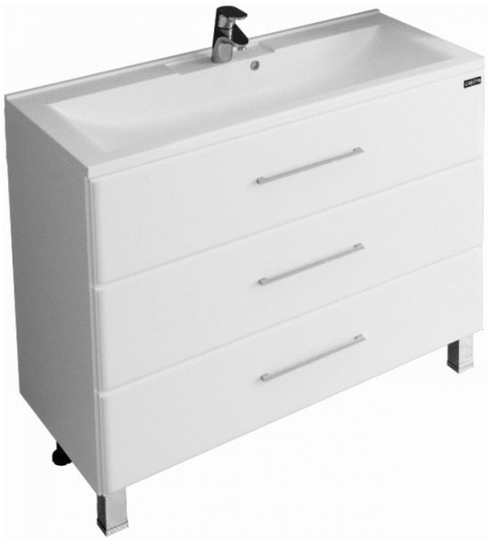 Тумба под раковину Омега 90 напольная Санта 207040л