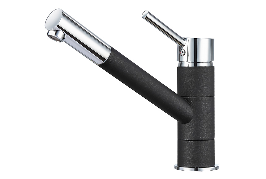 Смеситель для кухни Granula GR-0010 шварц, 0010sv