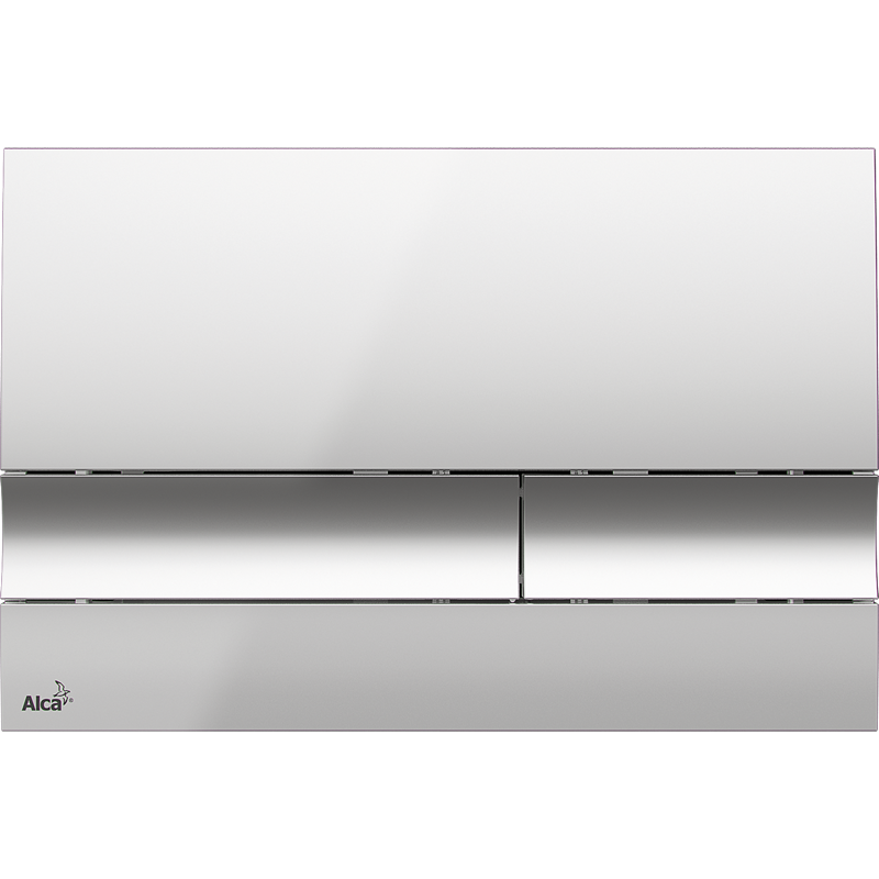 Клавиша смыва AlcaPlast M1721 хром - глянцевая