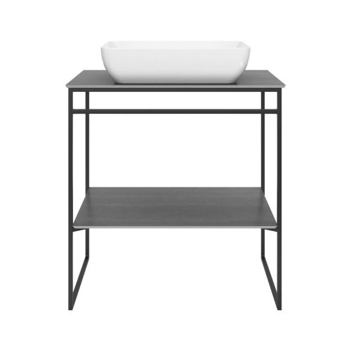 Тумба под раковину Kerama Marazzi Plaza Next 80 см PL.N.80.01\BLK.M