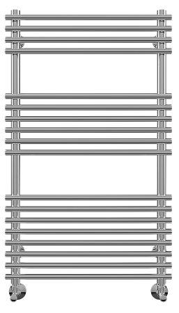 Полотенцесушитель водяной Terminus  Ватра П18 500х931