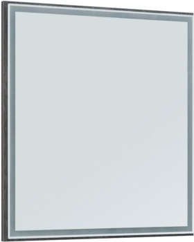 Зеркало Aquanet Nova Lite 75 дуб рошелье LED 00242258