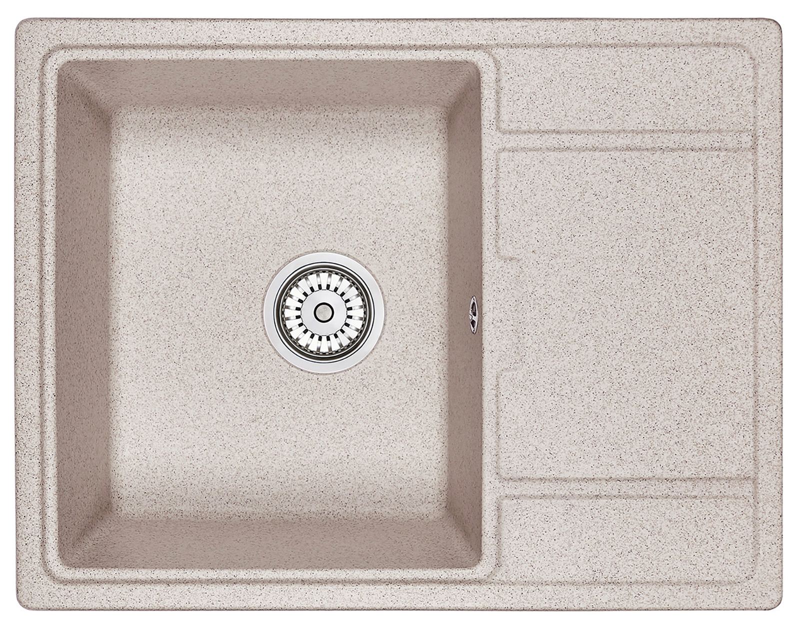 Мойка кухонная Granula прямоугольная кварц 6503, АНТИК