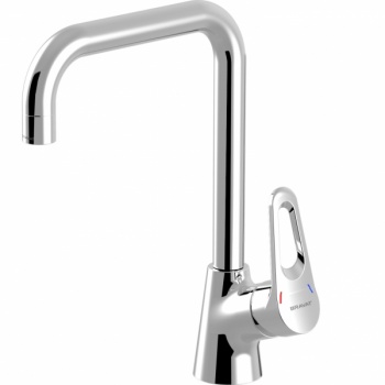 Смеситель для кухни Bravat Eco-D высокий излив F793158C-1