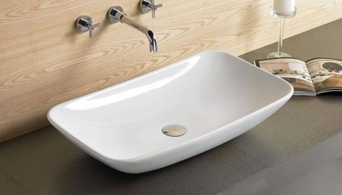 Раковина накладная Velvex  60 см E408X