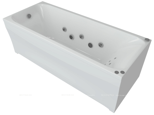 Акриловая ванна Aquatek Альфа 170 см ALF170-0000007 с гидромассажем