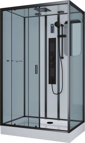 Душевая кабина Niagara Premium 120х80х210 NG- 6912-01GQR BLACK