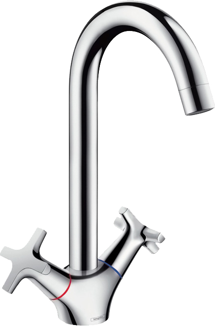 Смеситель для кухни HANSGROHE Logis Classic 71285000 двуручный