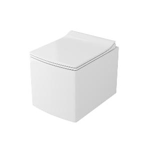 Унитаз подвесной безободковый OWL Cube Ruta-H OWLT190803 с сиденьем микролифт