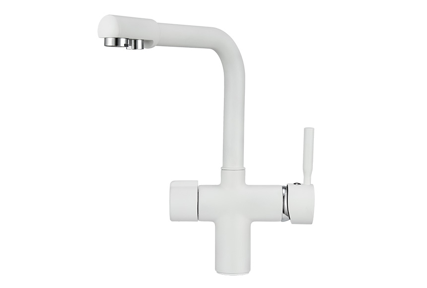 Смеситель для кухни Granula GR-2088 арктик, 2088wh