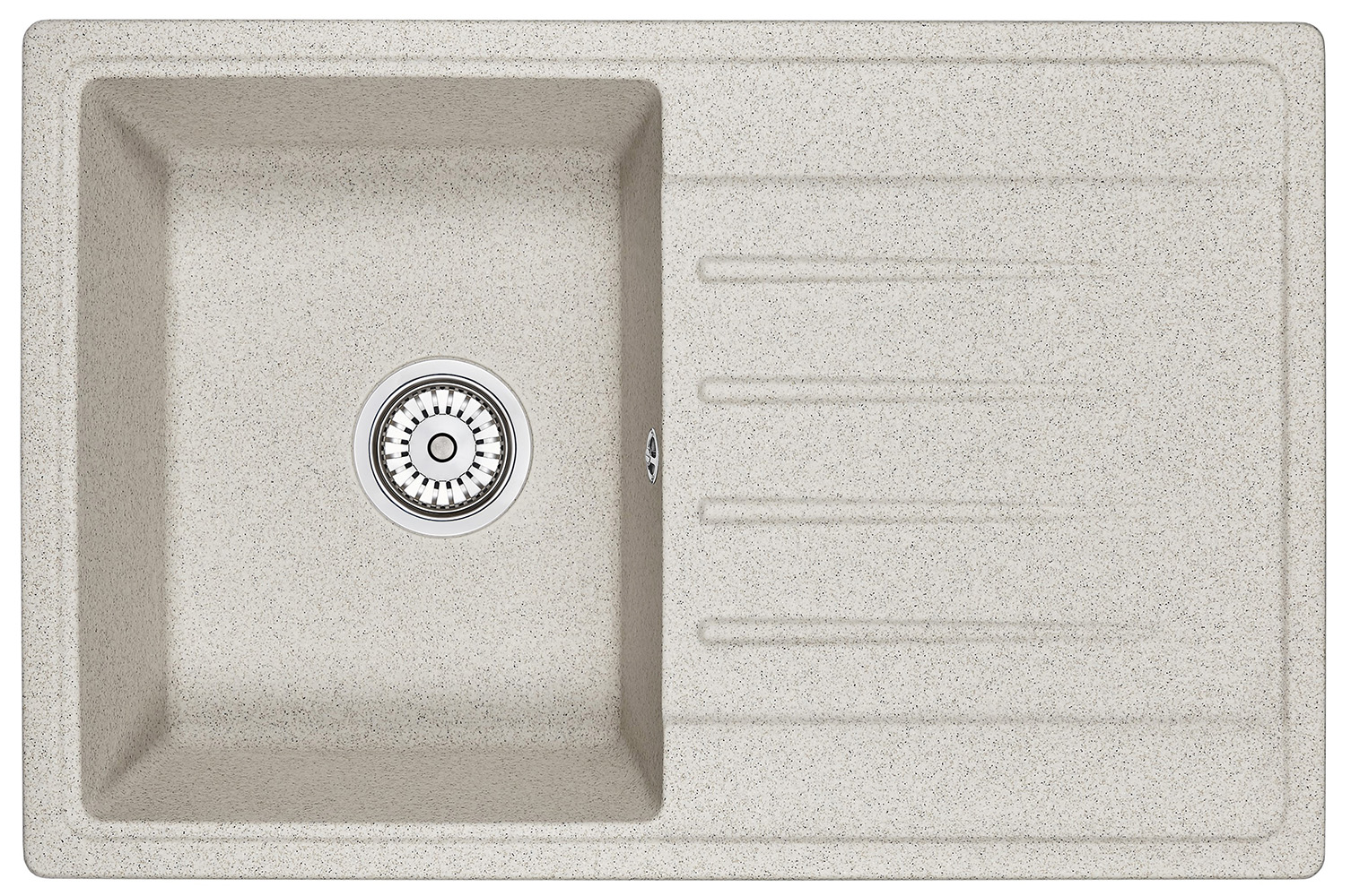 Мойка кухонная Granula прямоугольная кварц 7602, КЛАССИК