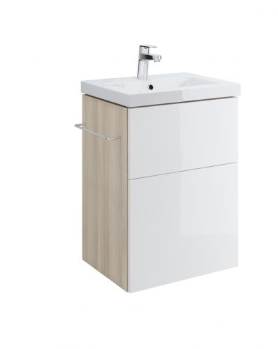 Тумба под раковину Cersanit Smart 50 см  B-SU-SMA-CO50/Wh