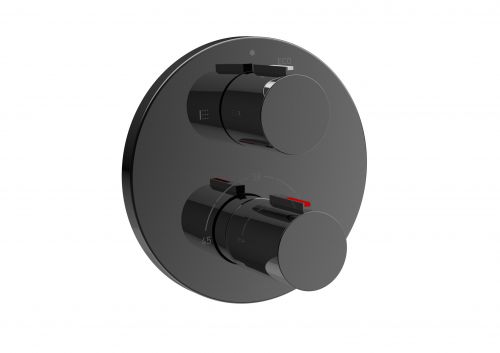 Смеситель Roca T-1000 для ванны-душа скрытого монтажа, PVD, titanium black 5A0C09CN0