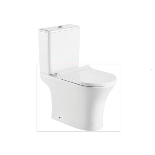 Унитаз-чаша "Koller Pool"  EDGE Rimless, сиденье дюропласт: SoftClose, Take Off, антибактериальное покрытие, система «Антивсплеск»