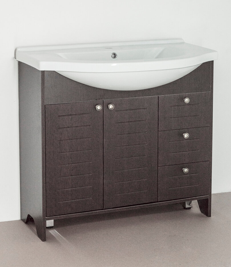 Тумба  Style Line Кантри под раковину Эльбрус-90