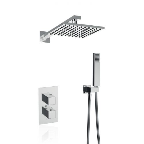 Душевая система "Koller Pool" CTQ021  с термостатом скрытого монтажа