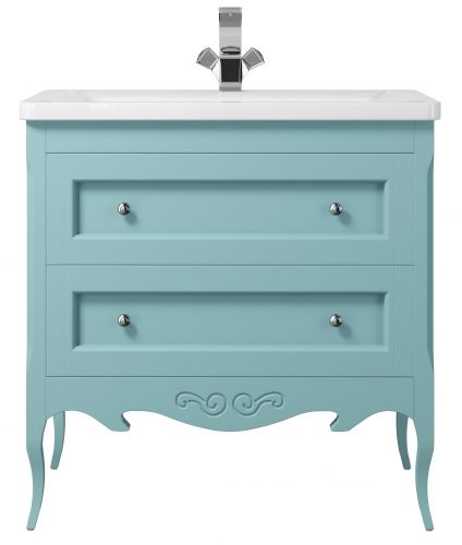 Тумба под раковину Creto Viva Blue 85