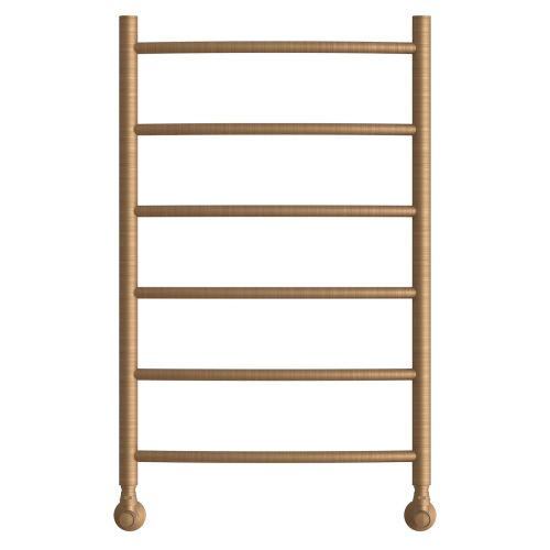 Полотенцесушитель водяной Point Афина PN04158BR П6 500x800, бронза