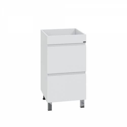 Тумба "Марс "48" 2 ящ, напольная (ум. Юпитер 1100*500 литой мрамор)