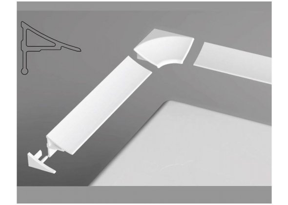 Универсальная декоративная планка "6" (14/2000 мм.) XB442000001