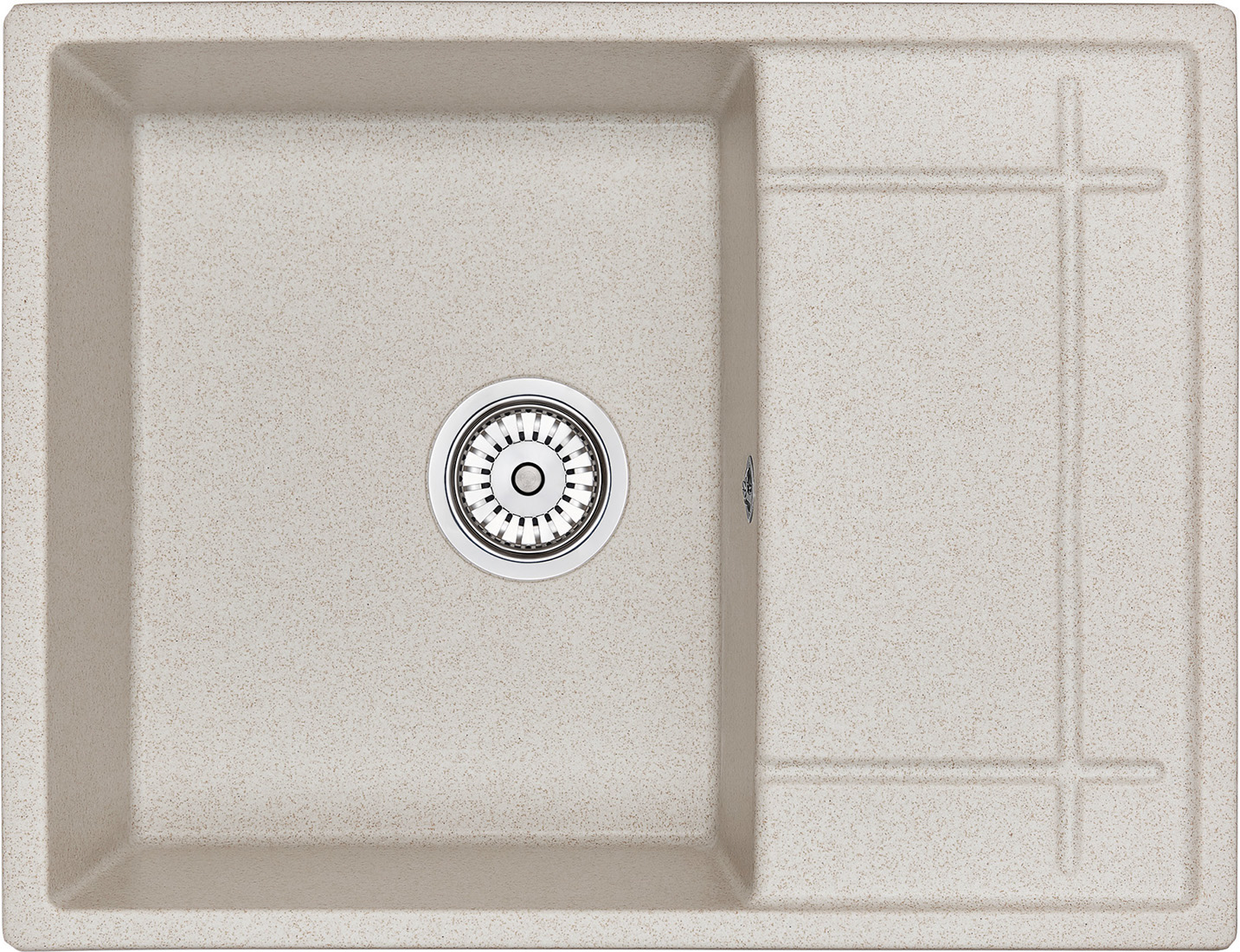 Мойка кухонная Granula прямоугольная кварц 6501, ПИРИТ