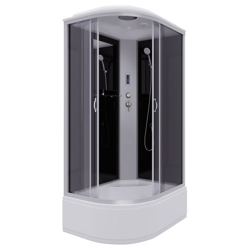 Душ.каб. NG-2510-14RP (1200х800х2150) высокий поддон(40см) стекло ТОНИРОВАННОЕ 4 места