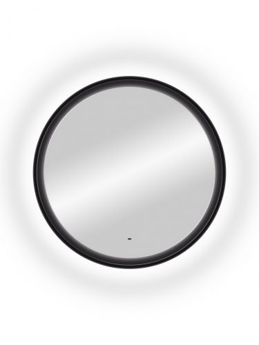 Зеркало Континент "Planet black Led" D 1000 с бесконтактным сенсором