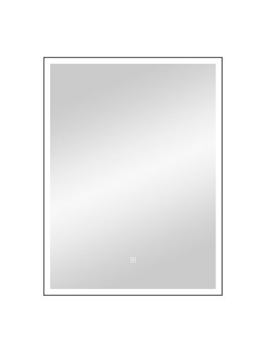 Зеркало Континент "Frame black standart" 600x800