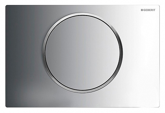 Клавиша смыва Geberit Sigma 10 115.758.SN.5 нержавеющая сталь