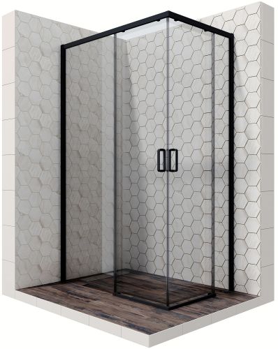 Душевое ограждение Ambassador Queen 11011205LBlack