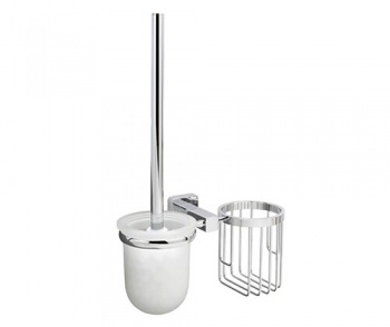 Держатель освежителя и щетки для унитаза Wasserkraft Lippe K-6535