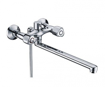 Смеситель для ванны с длинным изливом Wasserkraft Amper 2902L