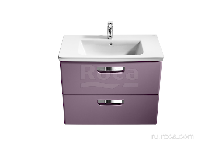 Тумба под раковину Roca The Gap 70 фиолетовая ZRU9302741