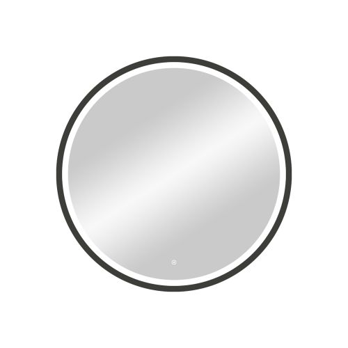 Зеркало Континент "Style Black Led" D 800