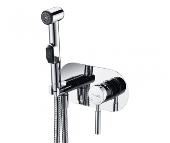Встраиваемый смеситель с гигиенической лейкой Wasserkraft Main 4138
