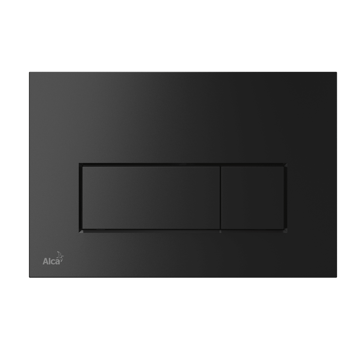 Клавиша смыва AlcaPlast THIN черная матовая