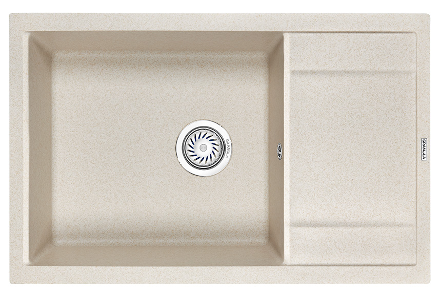 Мойка кухонная Granula прямоугольная кварц 7805, ПИРИТ